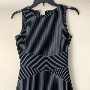 Michael Kors midi dress pin stripes size 2P